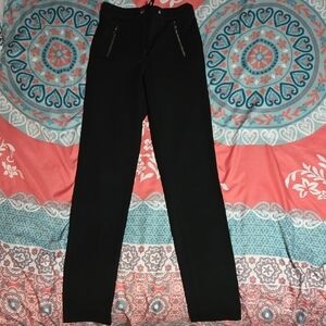 3/$10 H&M Black Trousers with Zipper Pockets